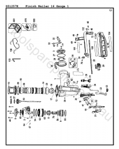 DeWalt D51257K - Type 1 Spare Parts